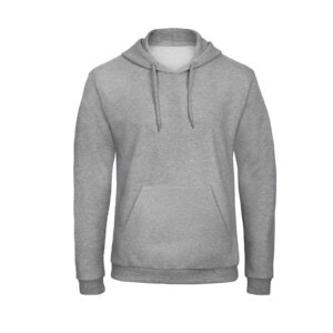 8x Felpa cappuccio Unisex Grigio