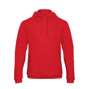 8x Felpa cappuccio Unisex Rosso