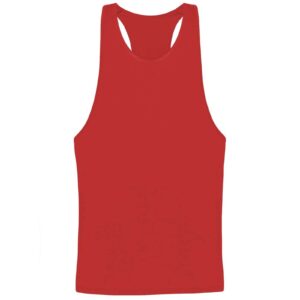 10x Canottiera Unisex Rosso