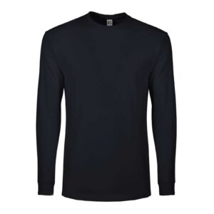 10x Tee Manica Lunga Unisex Nero