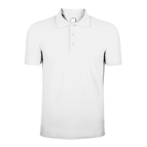 10x POLO Uomo Bianco
