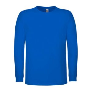 10x Tee Manica Lunga Bambino Royal