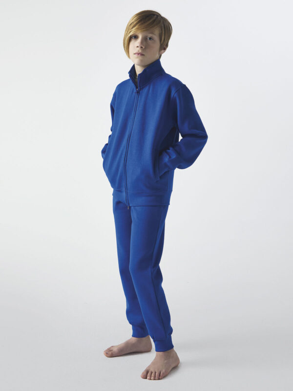 8x Felpa Zip Bambino Nero - immagine 3