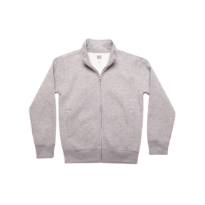 8x Felpa Zip Bambino Grigio
