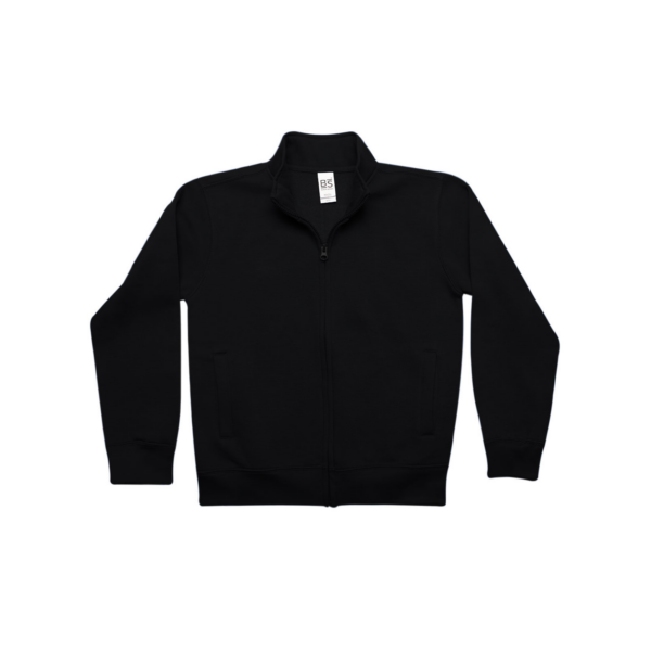 8x Felpa Zip Bambino Nero