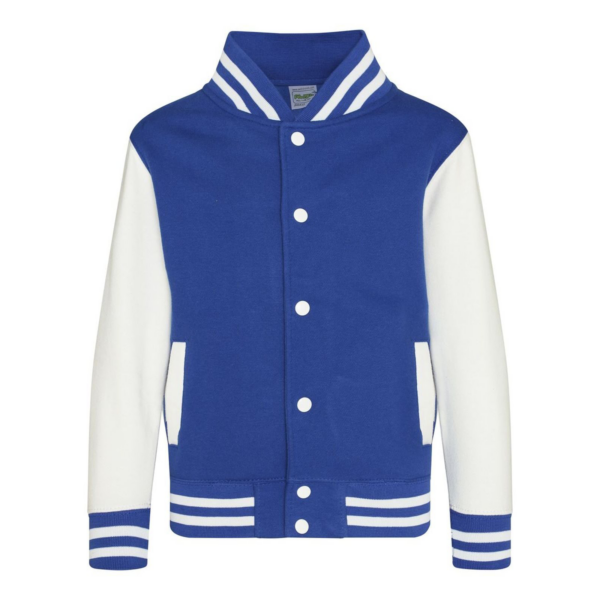 8x Giacca College Bambino Rosa/Bianco - immagine 5