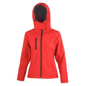 8x Softshell Donna Rosso