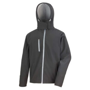 8x Softshell Uomo Nero